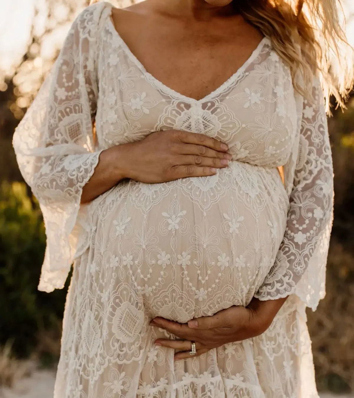 We Are Reclamation Be Love Gown White Size 18 photo 8