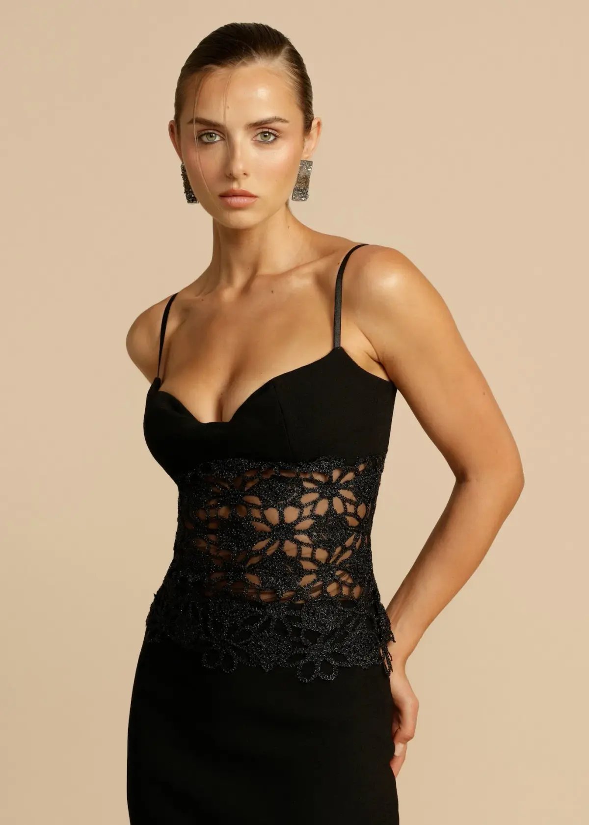 Arcina Ori Stas Top Black Size M / AU 10 photo 2