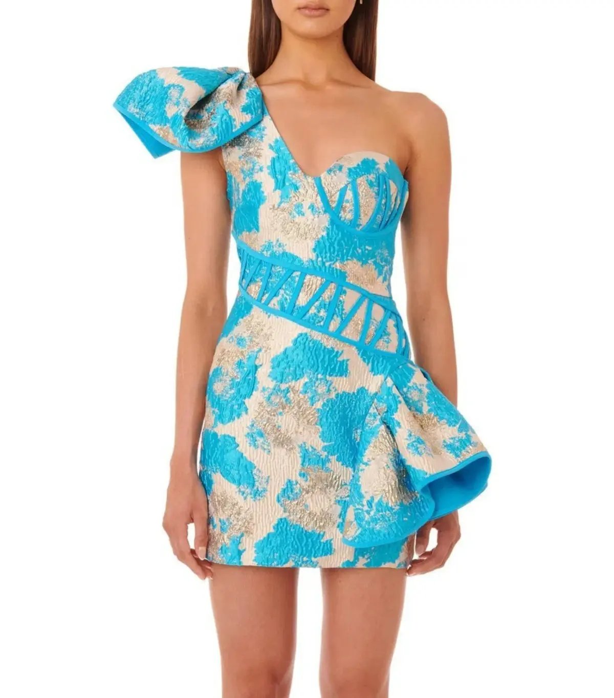 Eliya The Label Lily Mini Dress Multi Size XS / AU 6 photo 4