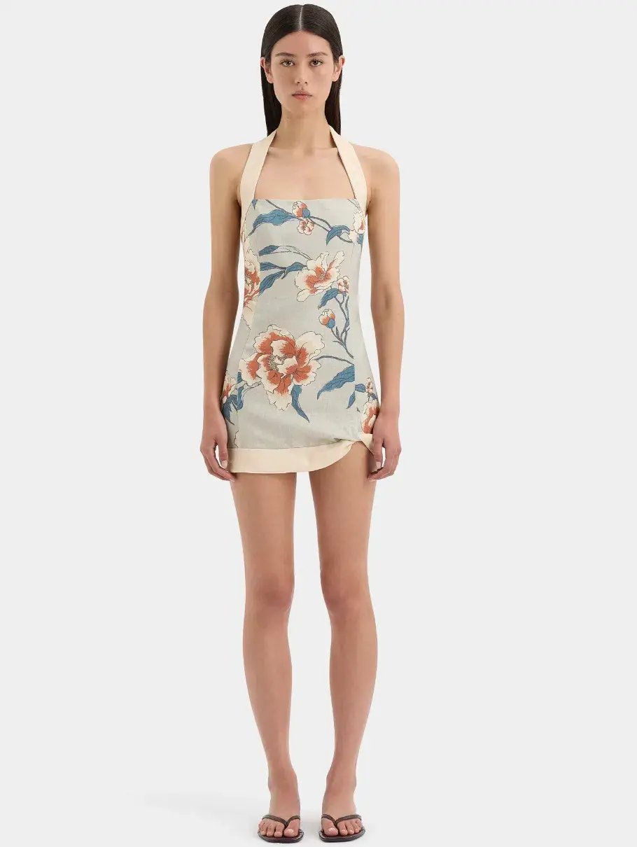 Sir The Label Roisin Mini Dress in Bloom Floral Size 8 photo 4