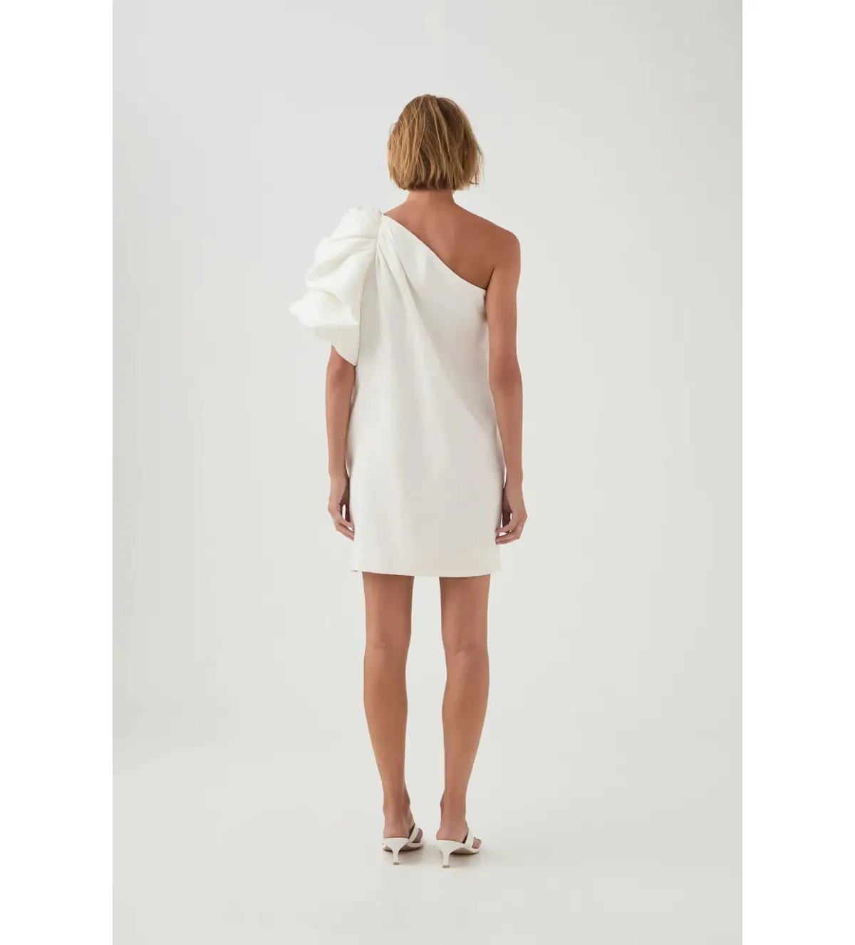 Aje Cira Mini Dress in Ivory Size M / AU 10 photo 3