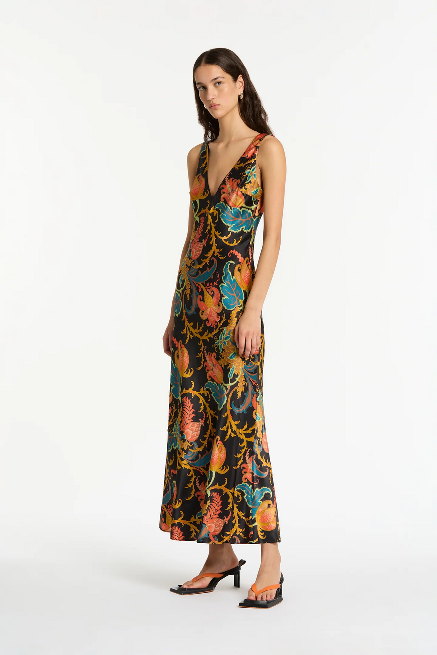 Sir The Label Artiste V Neck Slip Dress photo 3