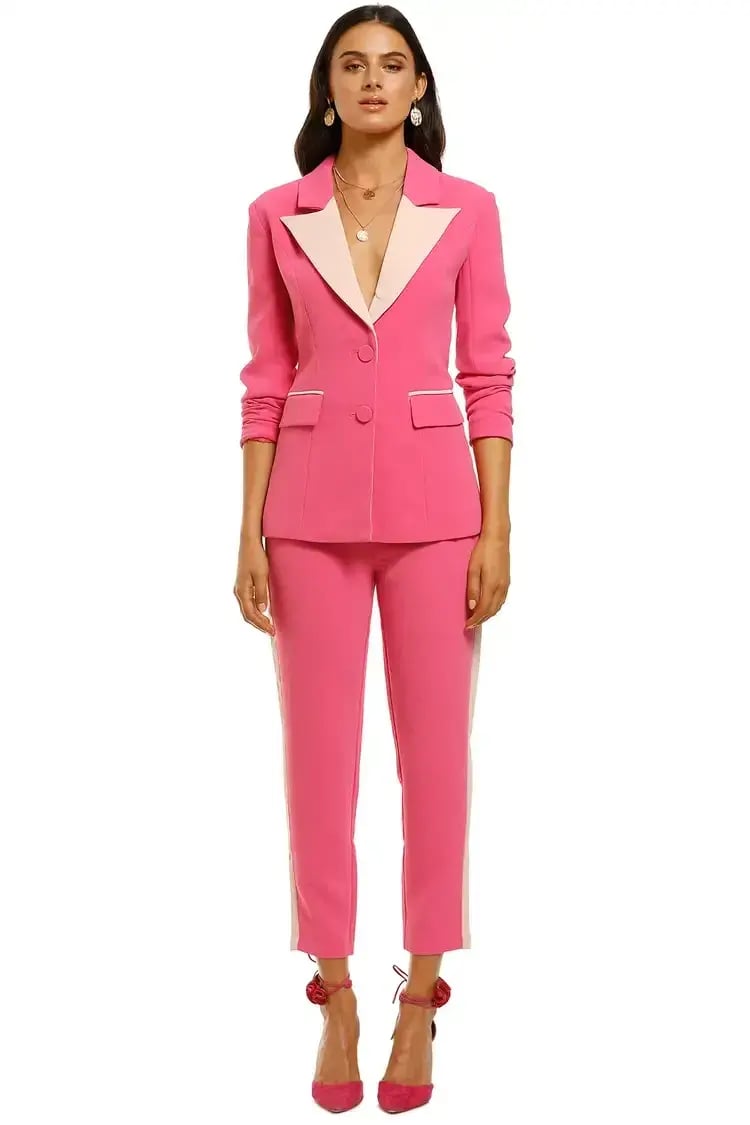 Elliatt Star Two-Piece Suit Hot Pink Size 8 photo 2