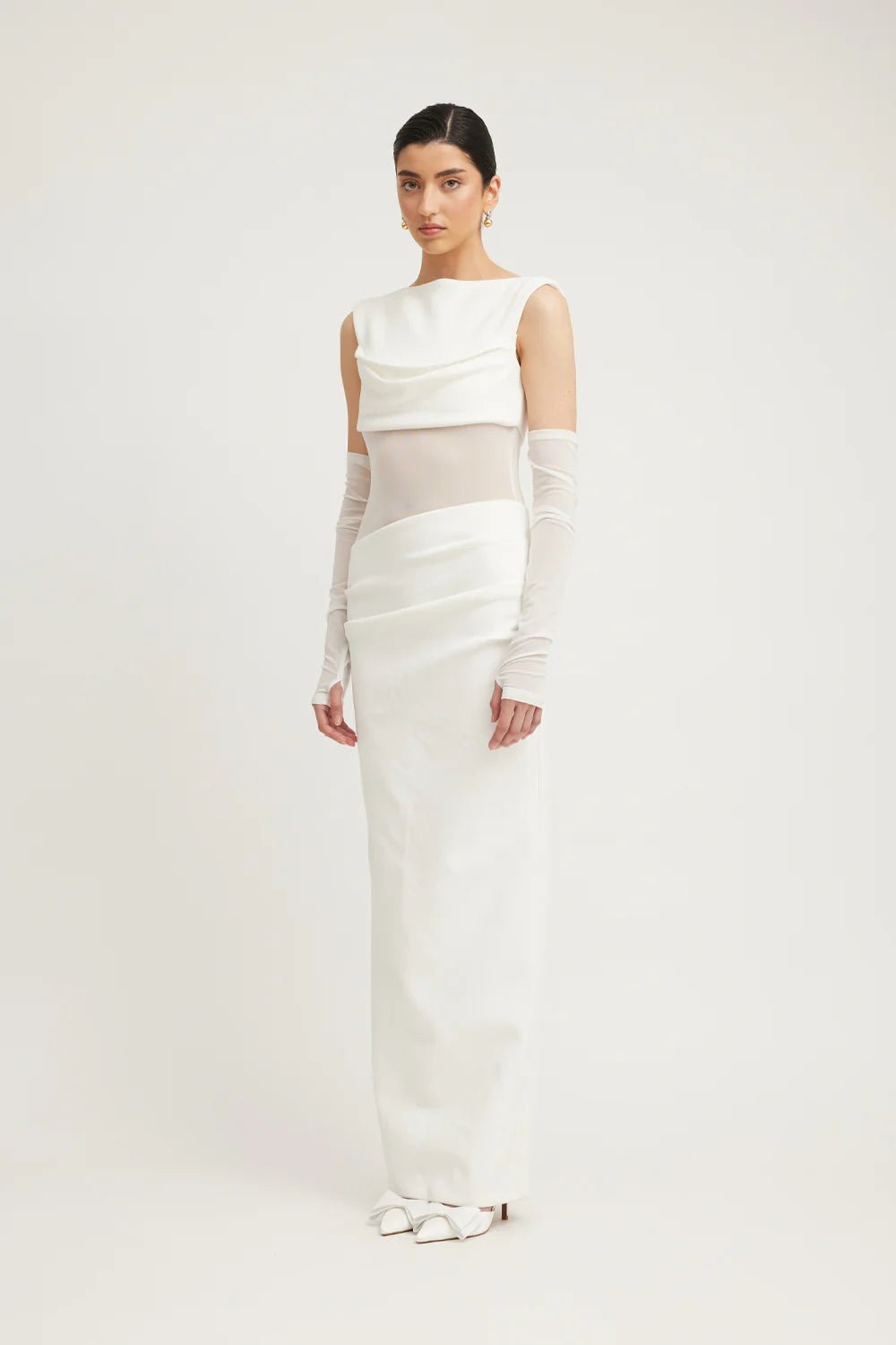 TOJHÀ IRENA DRESS - IVORY photo 3