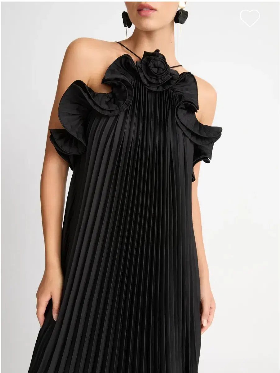Sheike Eliza Maxi Dress Black Size 8 photo 2