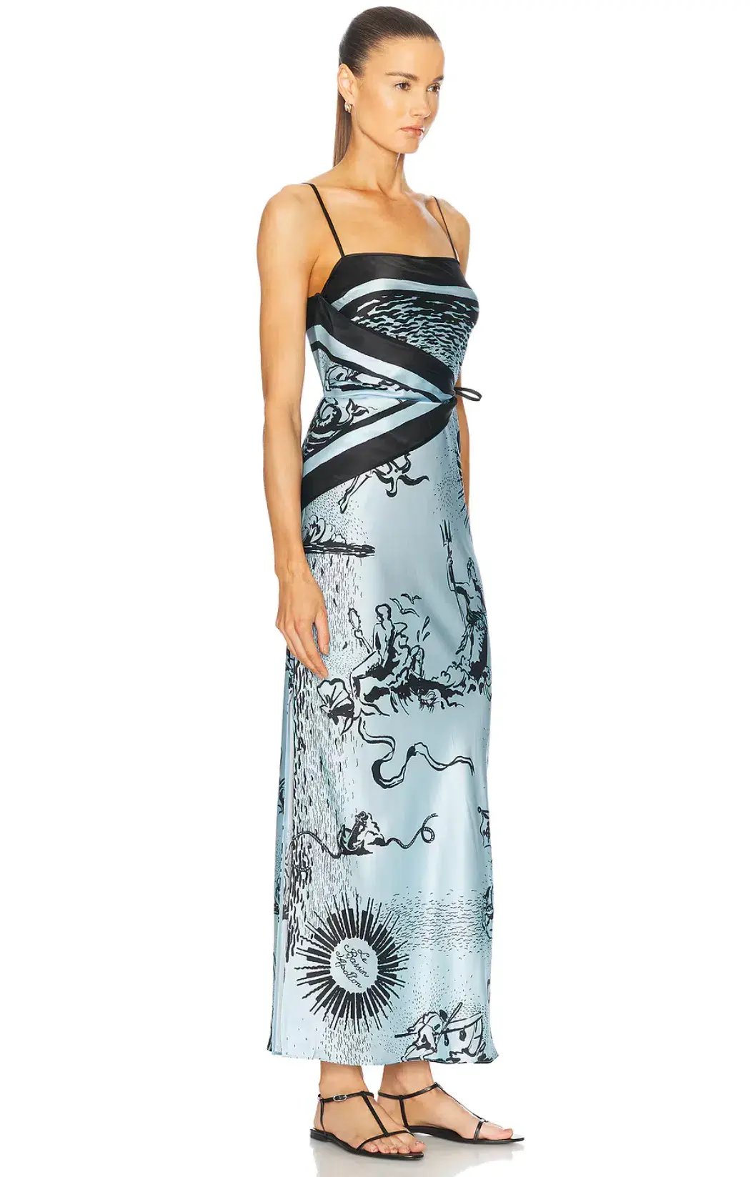 SIR Dreamwood Scarf Maxi Dress Size AU 12 photo 3