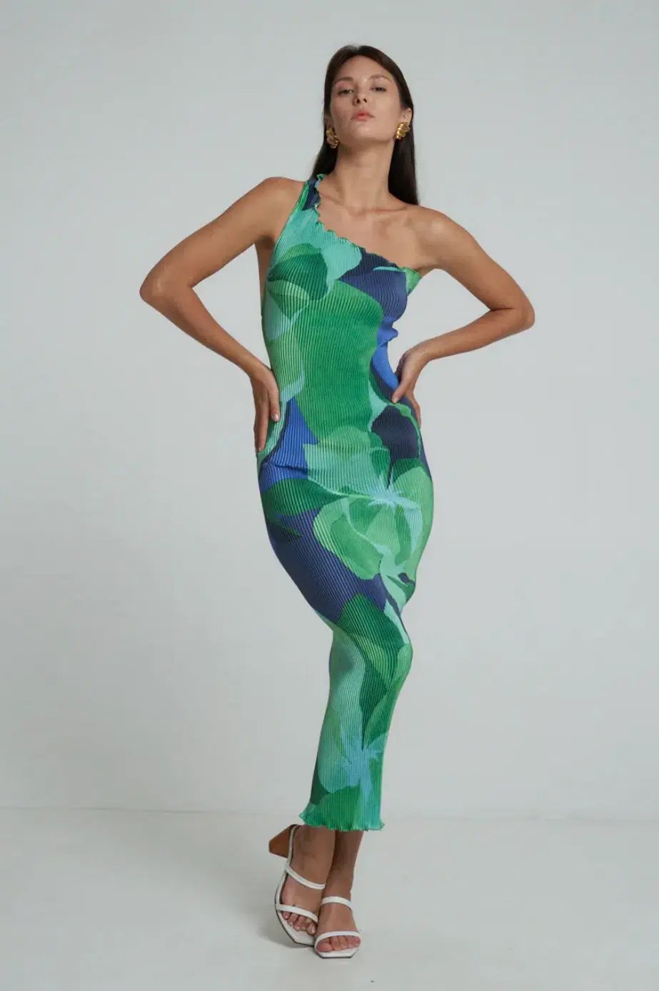 Lidee Naomi Gown Capri Green photo 2