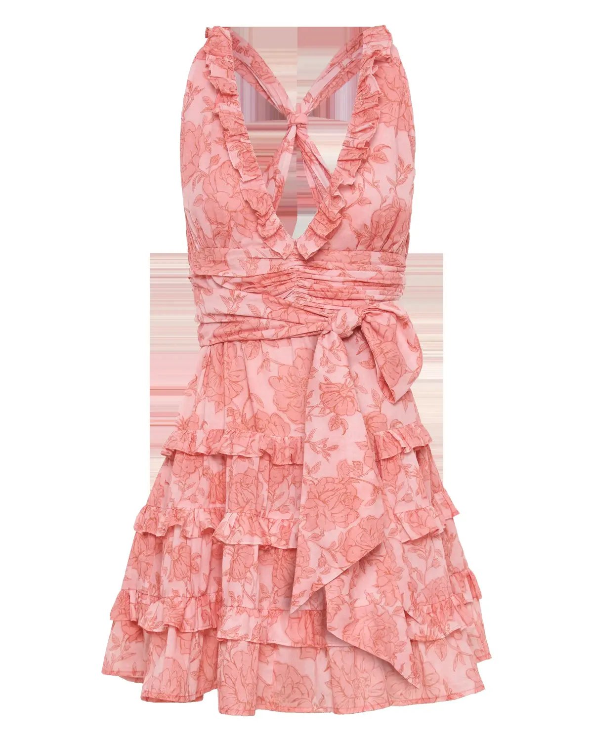 Kate Ford The Lucien Layered Sleeveless Dress in Eden Size 2 photo 4