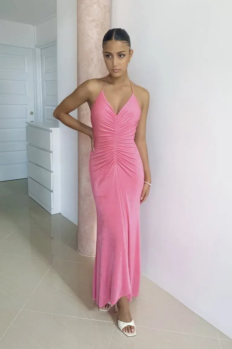 Significant Other Giselle Dress Pink Size 8 photo 2