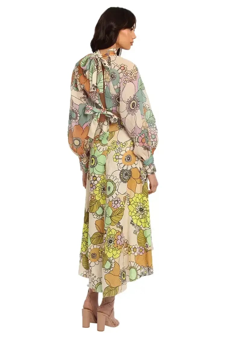Alemais Farrah Maxi Dress Floral Size 6 photo 3