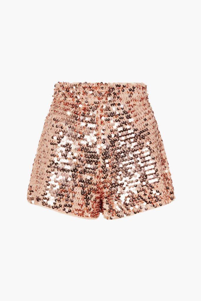 Sass & Bide Ticket To Ride Shorts Gold Sequin Size AU 6 photo 4