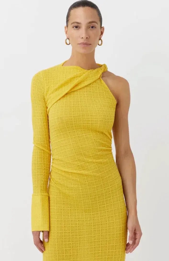 Camilla and Marc Cypress Dress Yellow Size 10 photo 2
