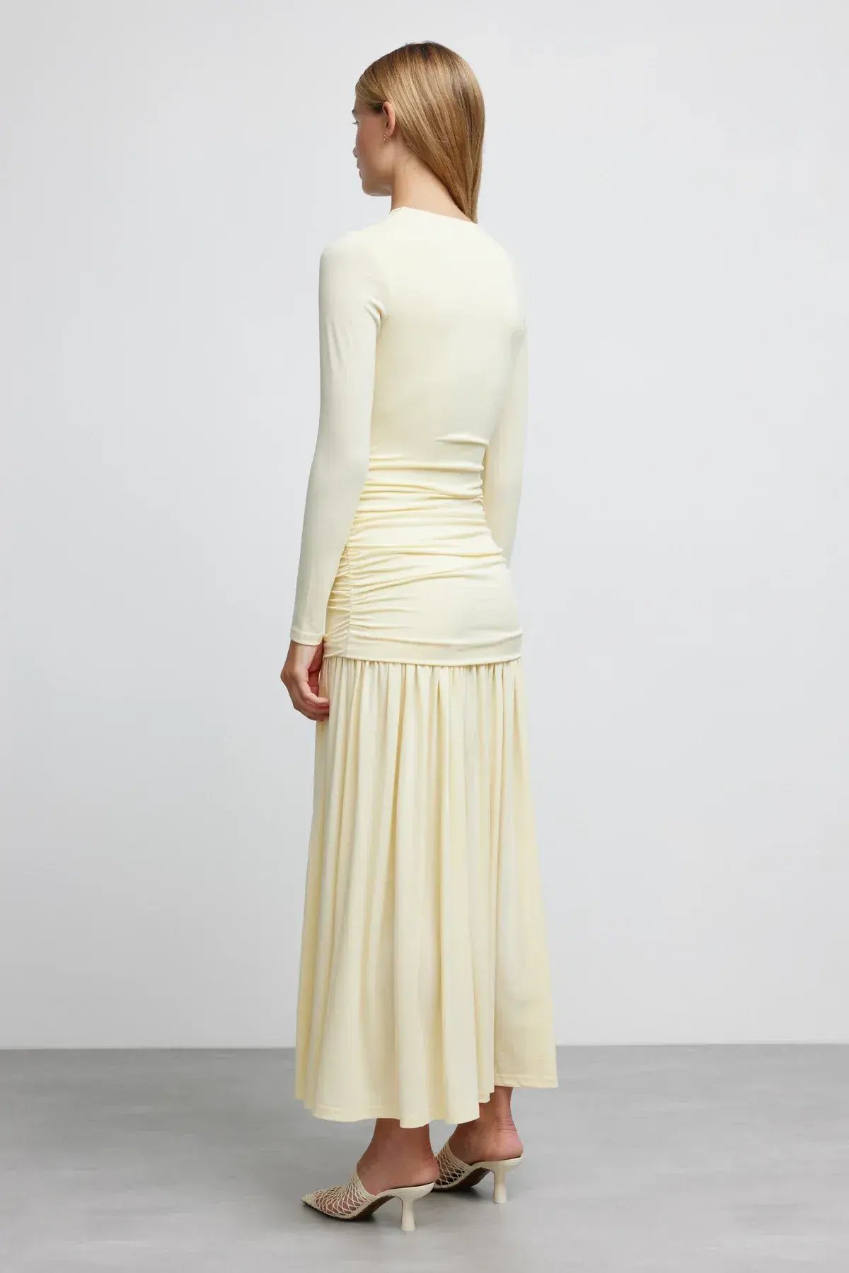 Significant Other Avah Maxi Dress Buttermilk Size 8 photo 3
