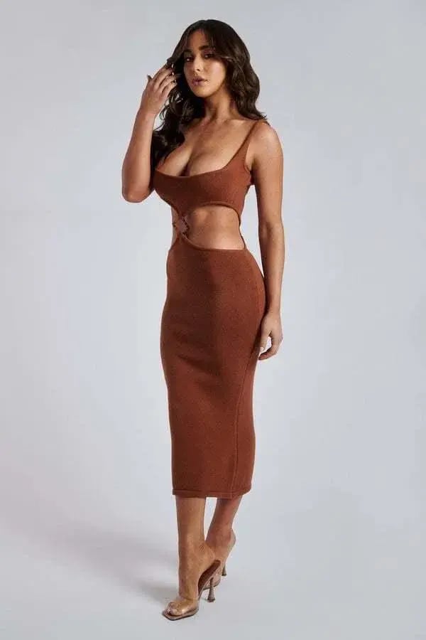 Yasmin Cut Out Knitted Dress photo 2