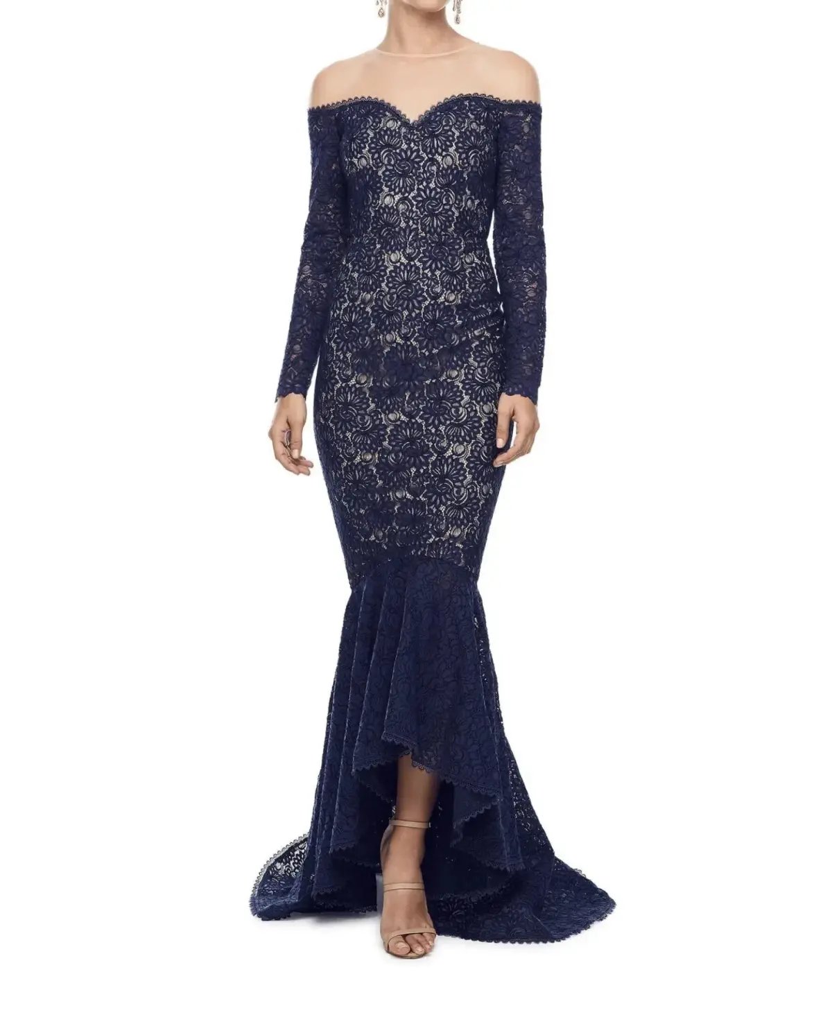 Alamour the Label Margarita Dress in Navy Size XXS/ AU 4 photo 2