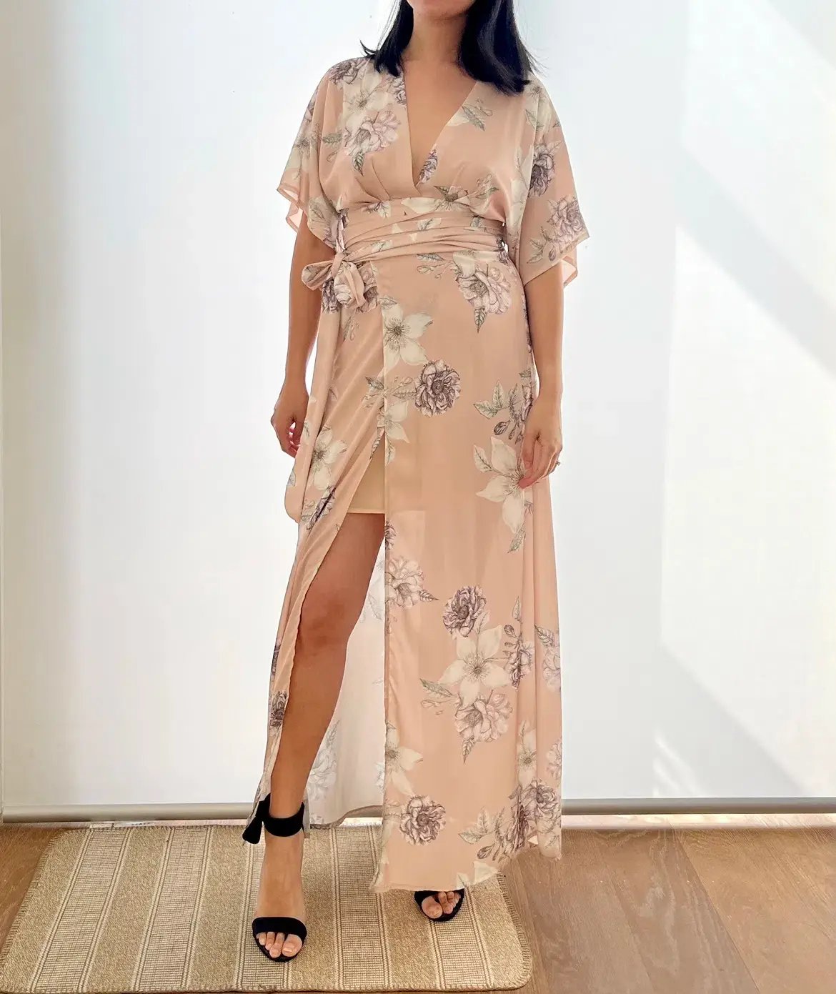 Sheike Bella Maxi Dress Floral Size 8 photo 4