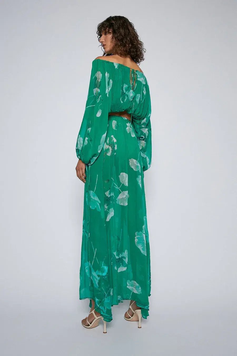 Scanlan Theodore GGT Floral Set Kelly Green Size M photo 4