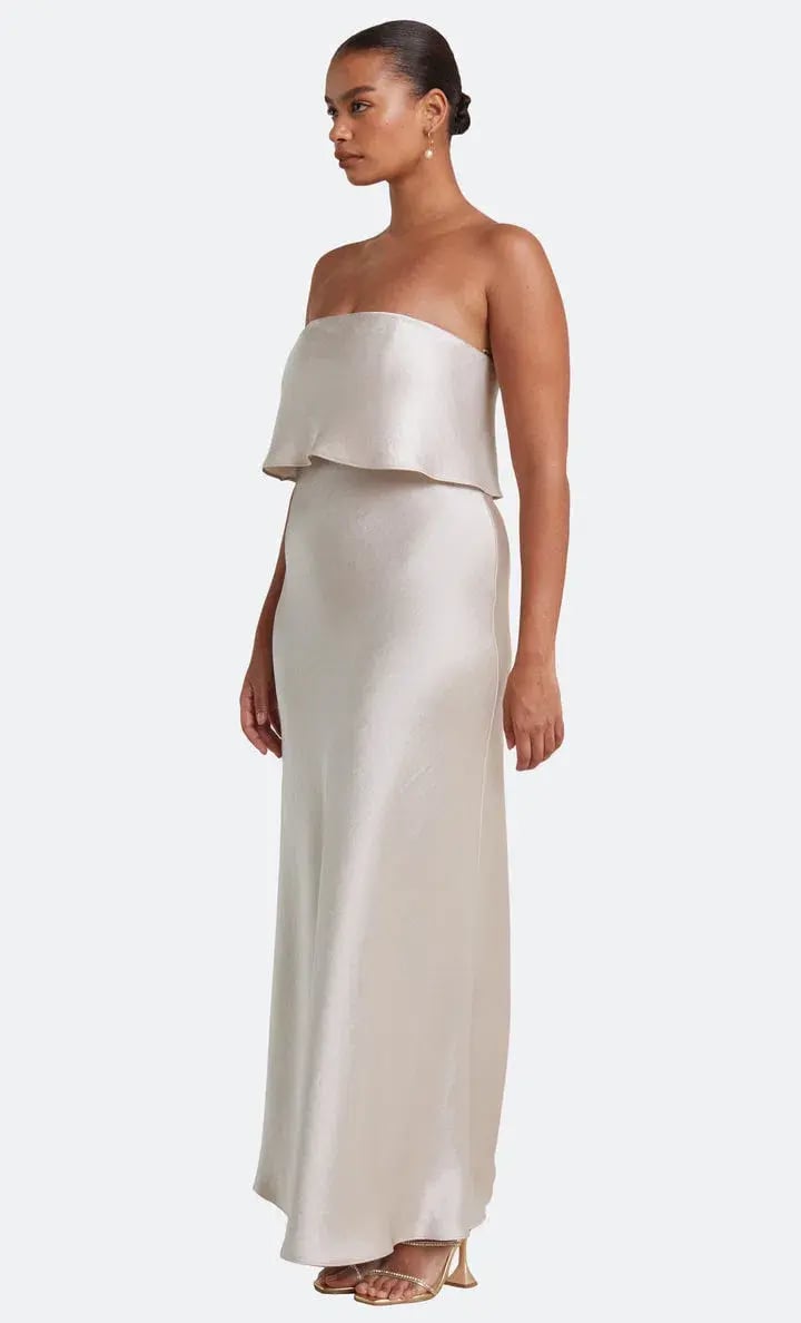 Bec & Bridge The Dreamer Overlay Dress Sand Size 10 photo 2