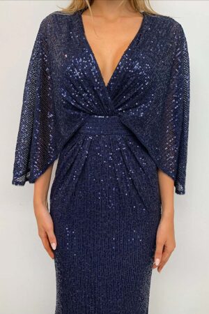 Bariano Oprah Cape Gown photo 4