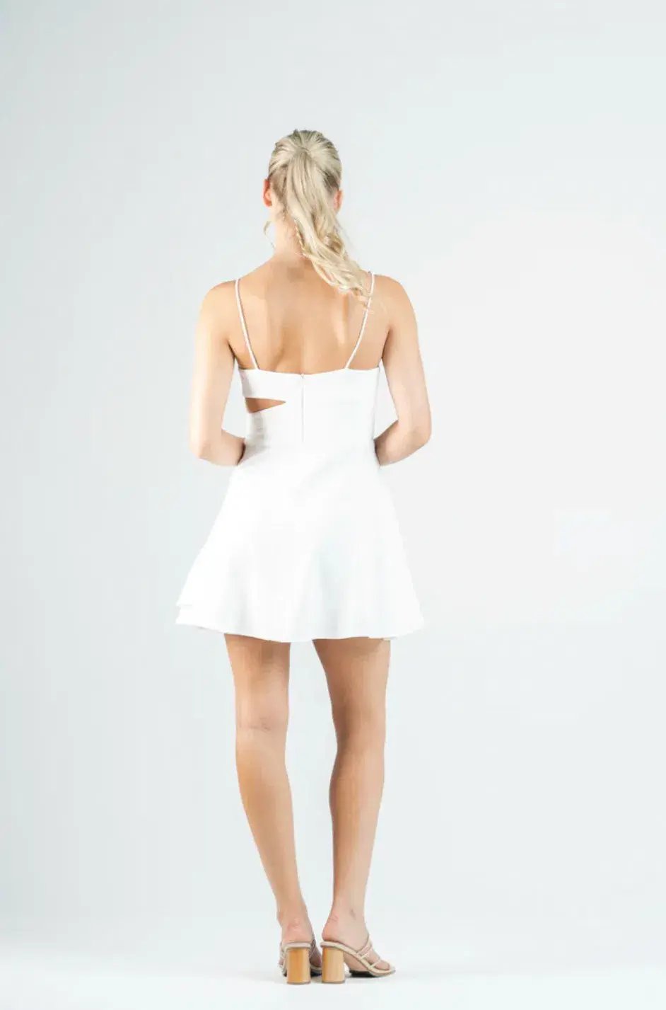 One Fell Swoop Josephine Mini In Pulsar White Size AU 8 photo 2
