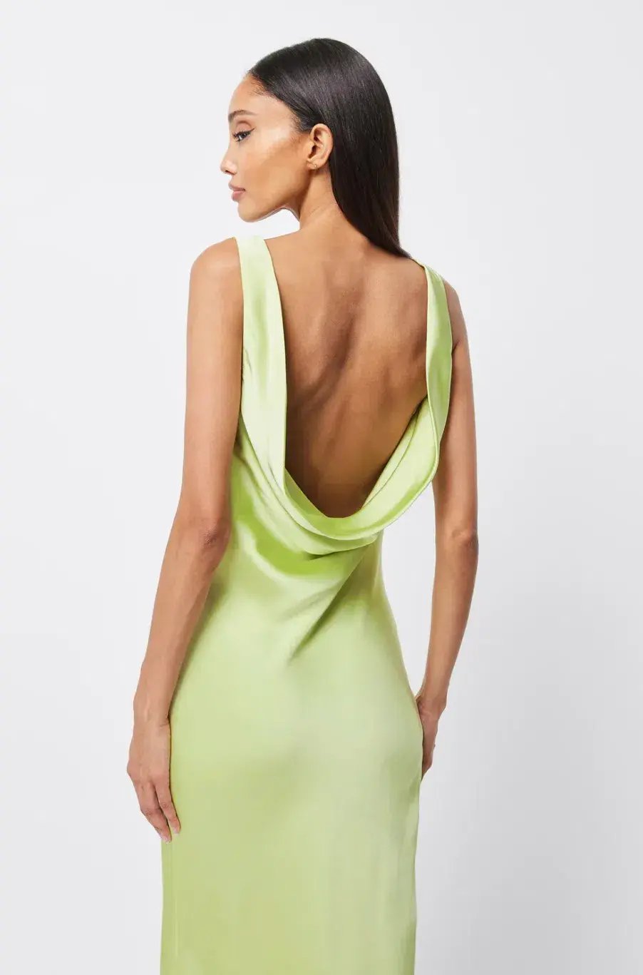 Mossman Nuance Maxi Dress Green Size 8 photo 3