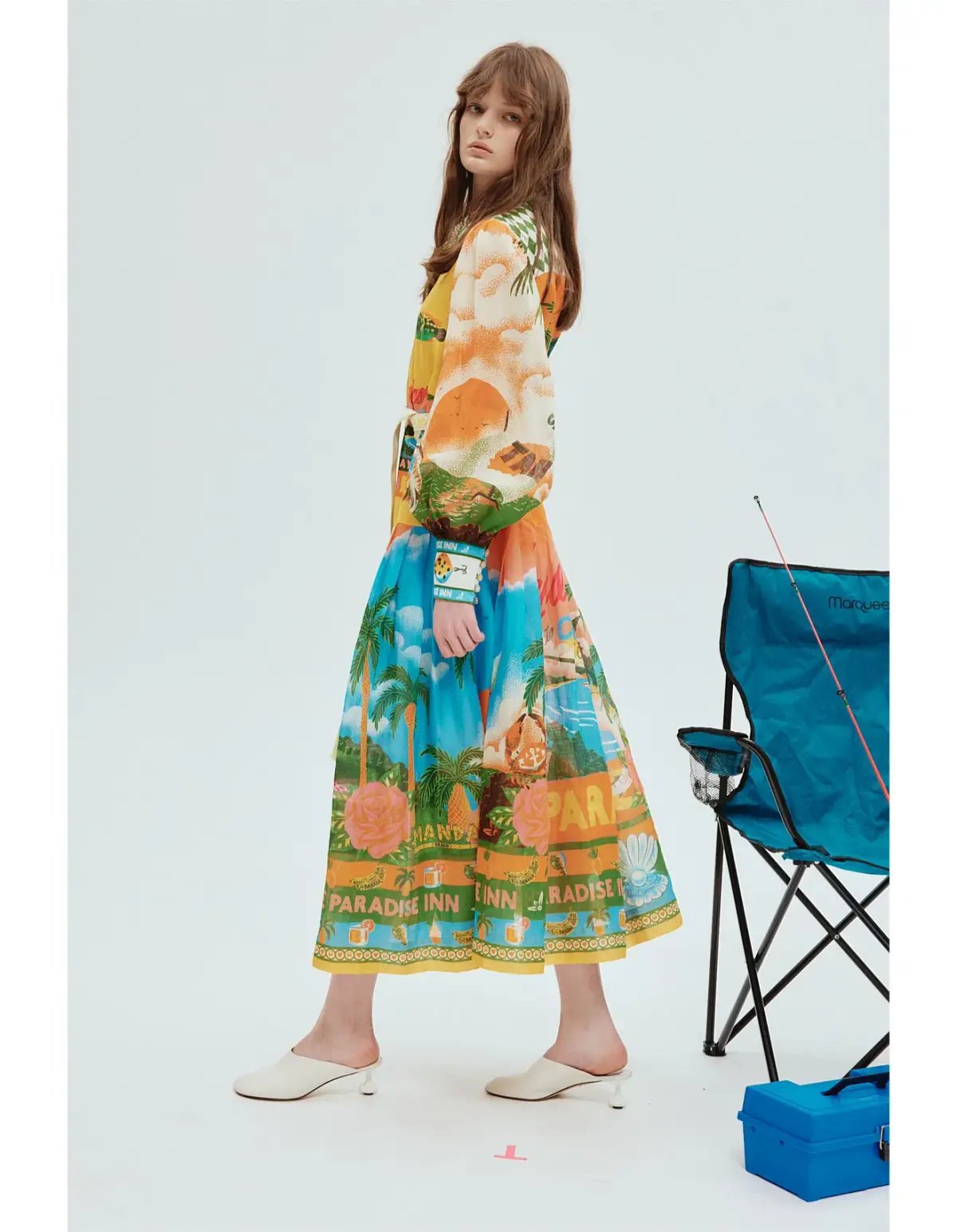 Alemais Paradiso Shirt Dress Multi Size 10 photo 2