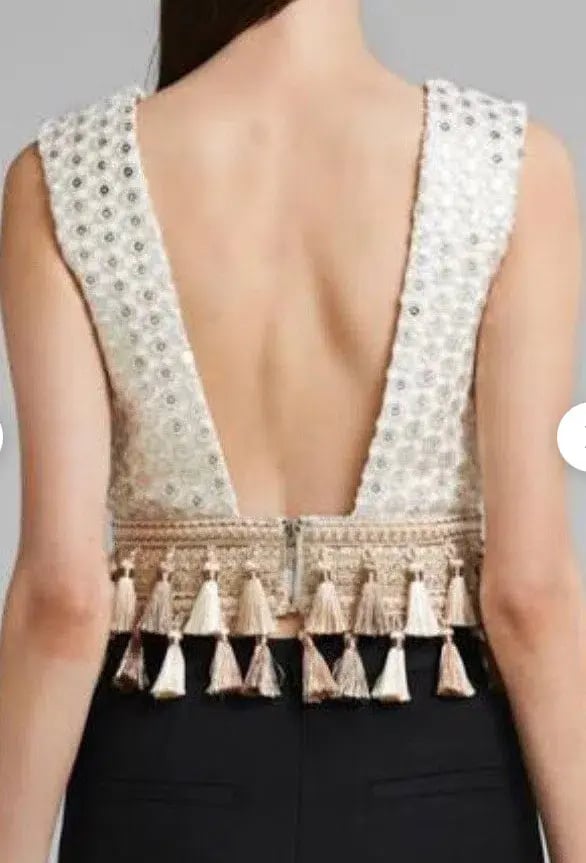 Eliya the Label Shakira Top Cream Size 6 photo 2
