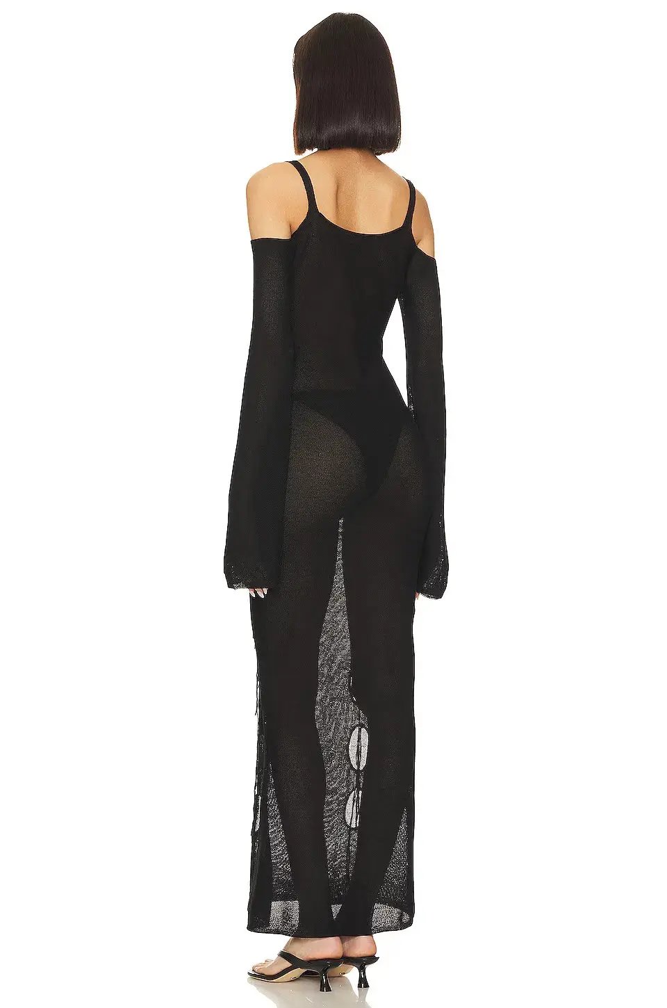 Asta Resort Ysabel Maxi Dress Black Size S / AU 8 photo 3