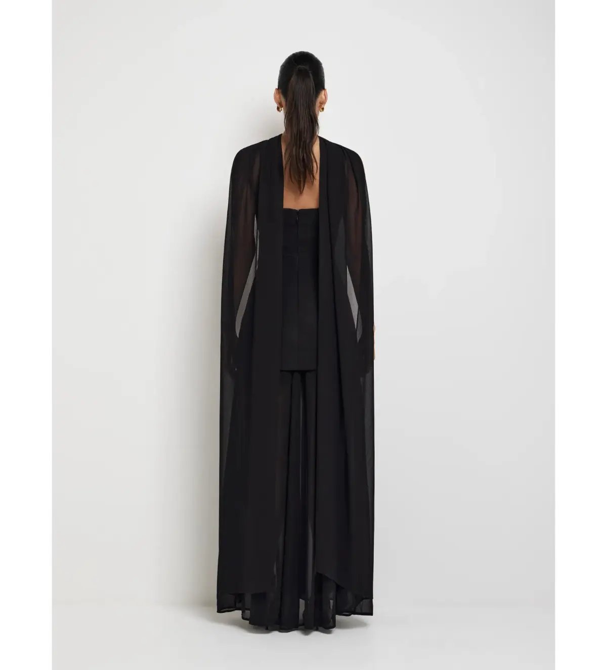 Sheike Marissa Maxi Dress Black Size AU 8 photo 3
