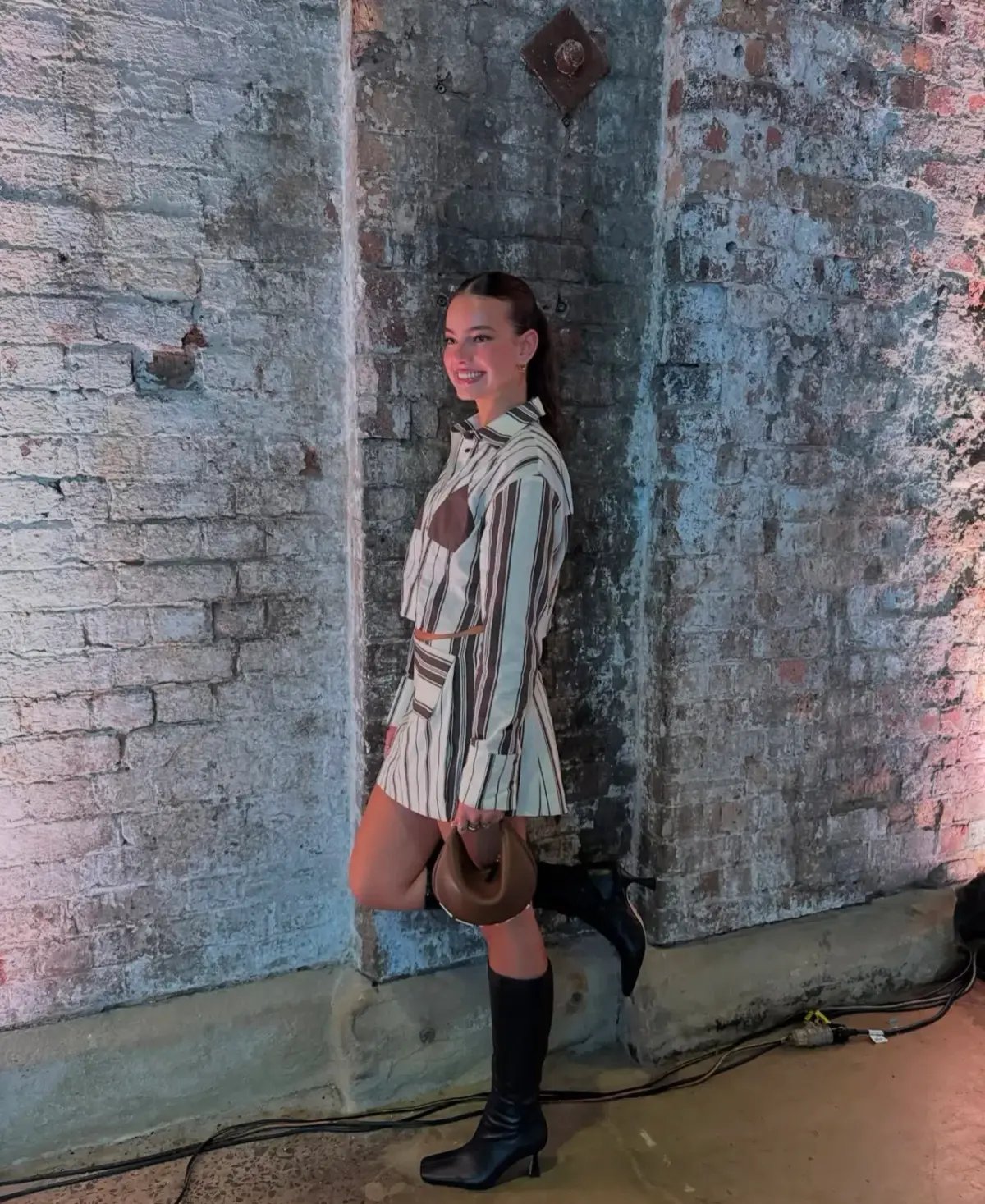 Sir the Label Cannoli Crop Shirt & Skirt Set Print Size 0 / AU 6 photo 6