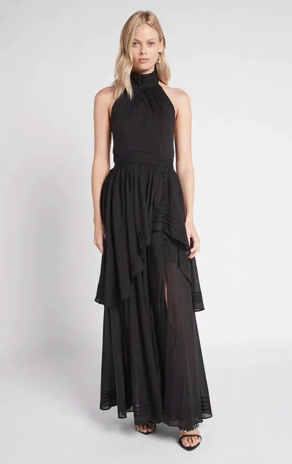 Aje Bungalow Sienna Dress Black Size 12 photo 4