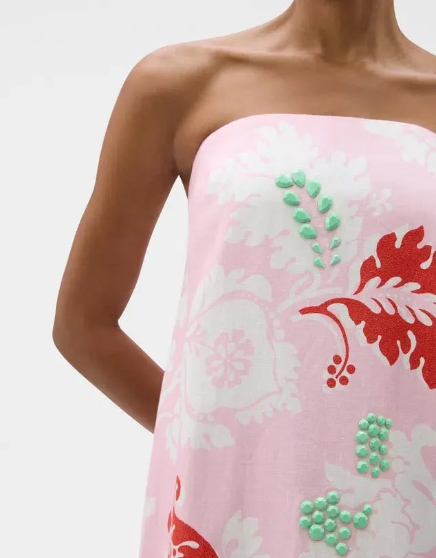 Oroton Cabana Floral Gown Size 12 photo 2