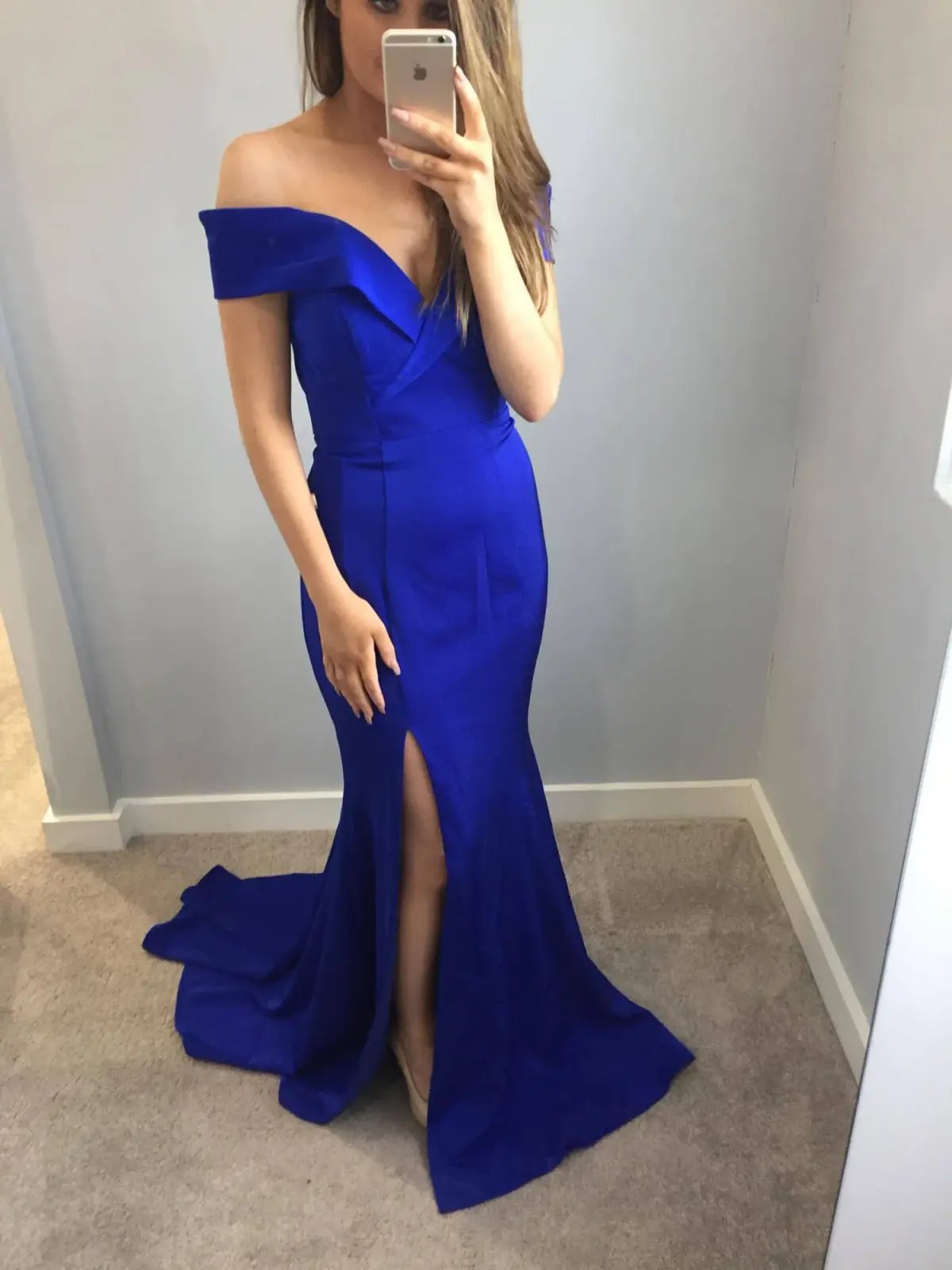 Jadore JX003 Gown Blue Size 10 photo 3