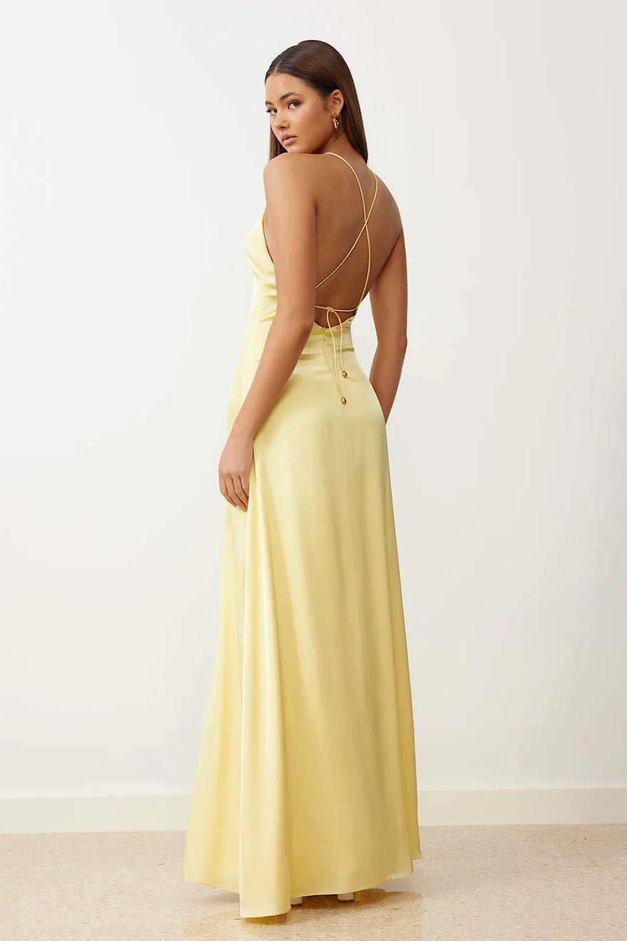 Lexi Bali Dress In Lemon photo 3