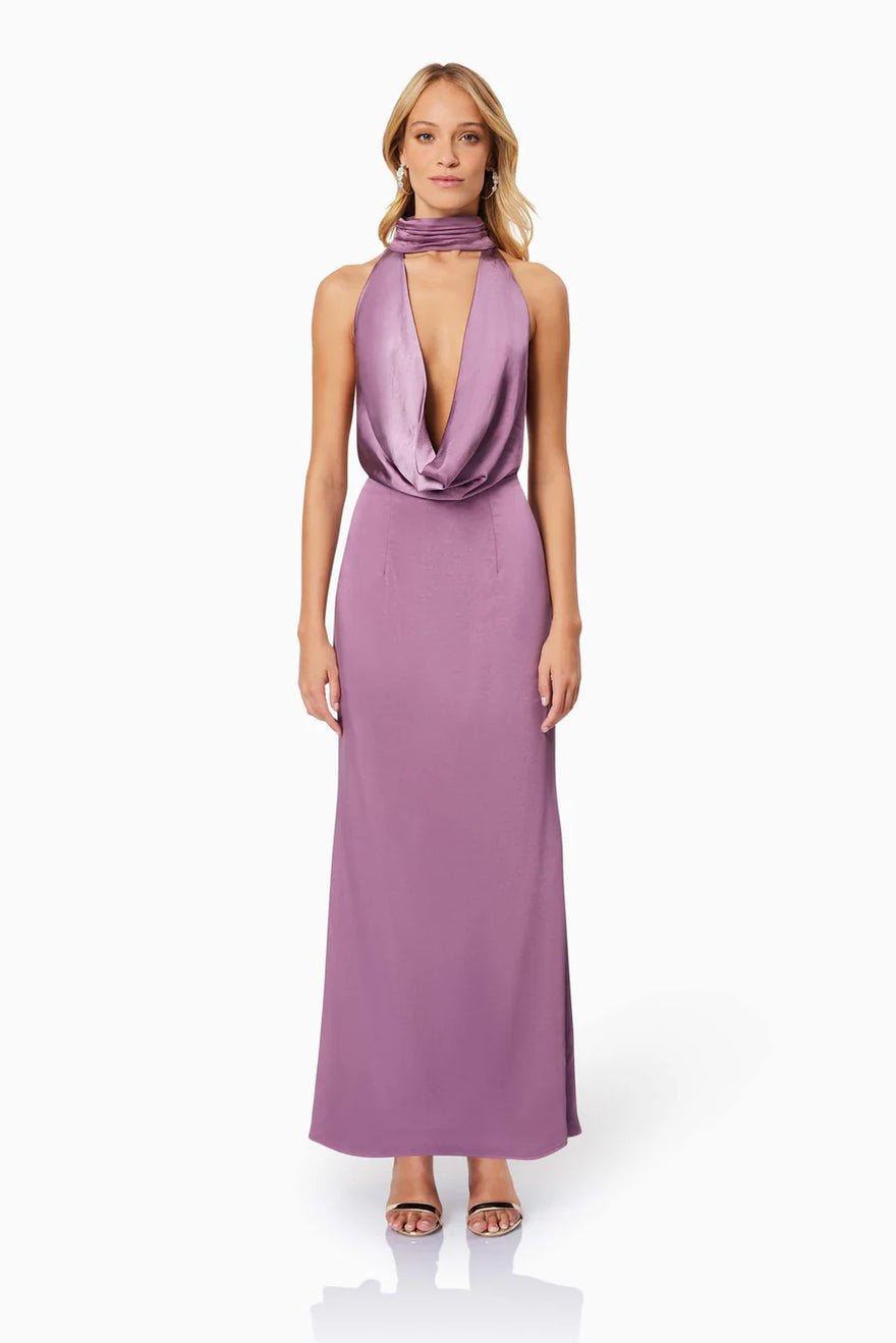 Elliatt Faith Maxi Dress - Mauve photo 3