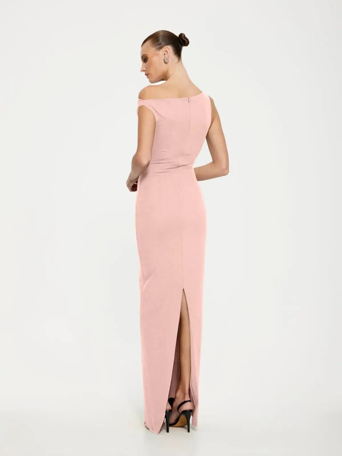 Effie Kats Inaya Gown Maxi Dress in  Blush Size XS/ AU 6 photo 2