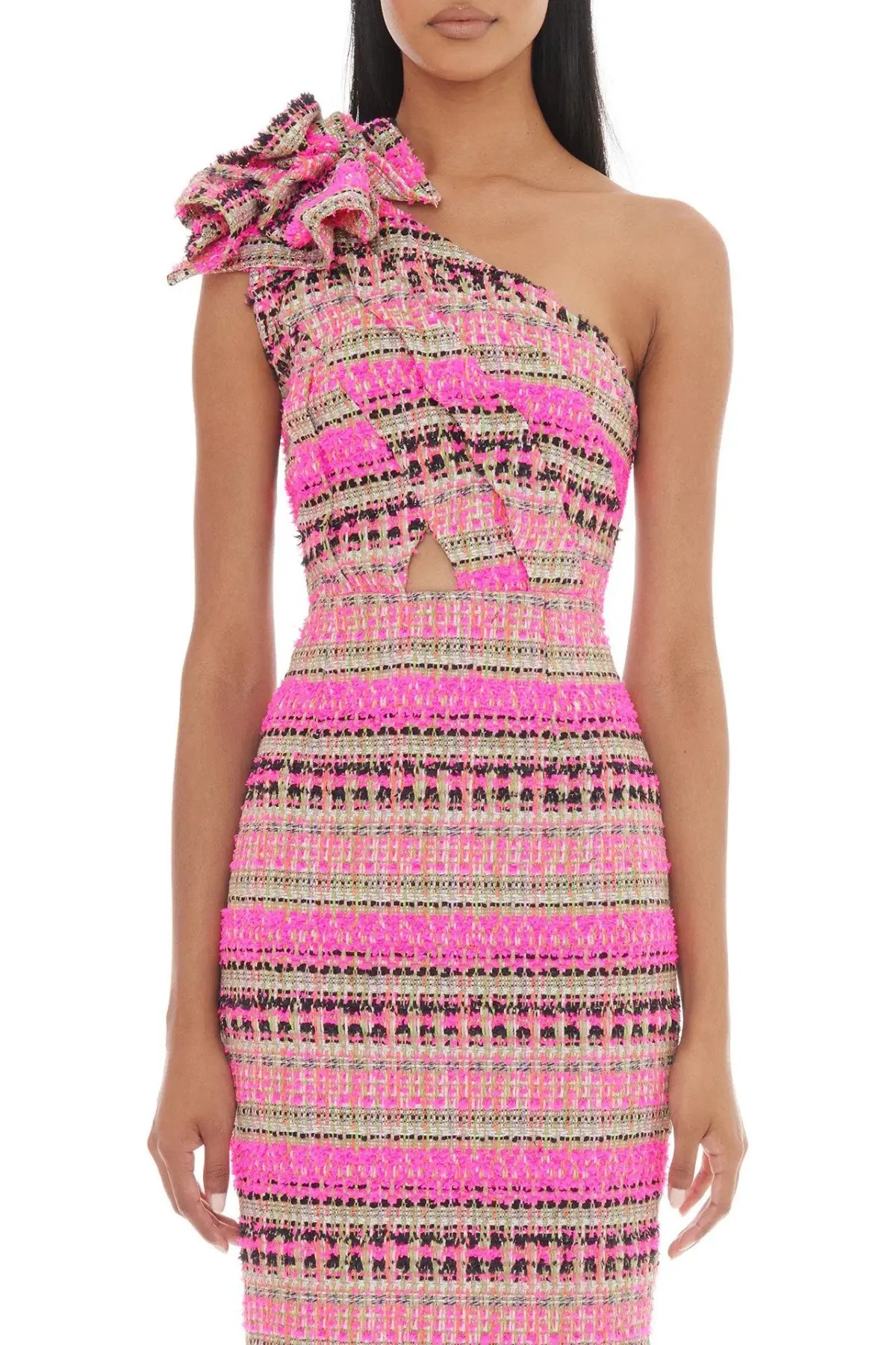 Eliya the Label Dahlia Midi Dress Pink Size XS / AU 6 photo 4