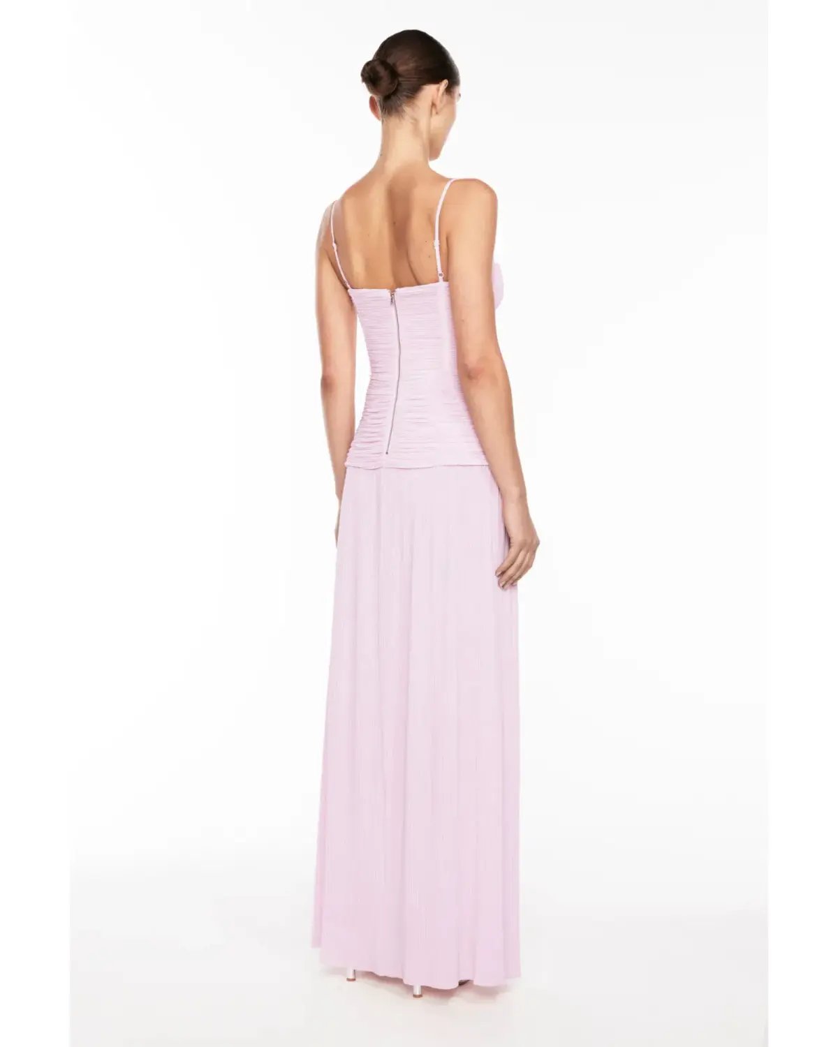 Manning Cartell Double Time Pleat Dress in Hydrangea Pink Size AU 10 photo 3