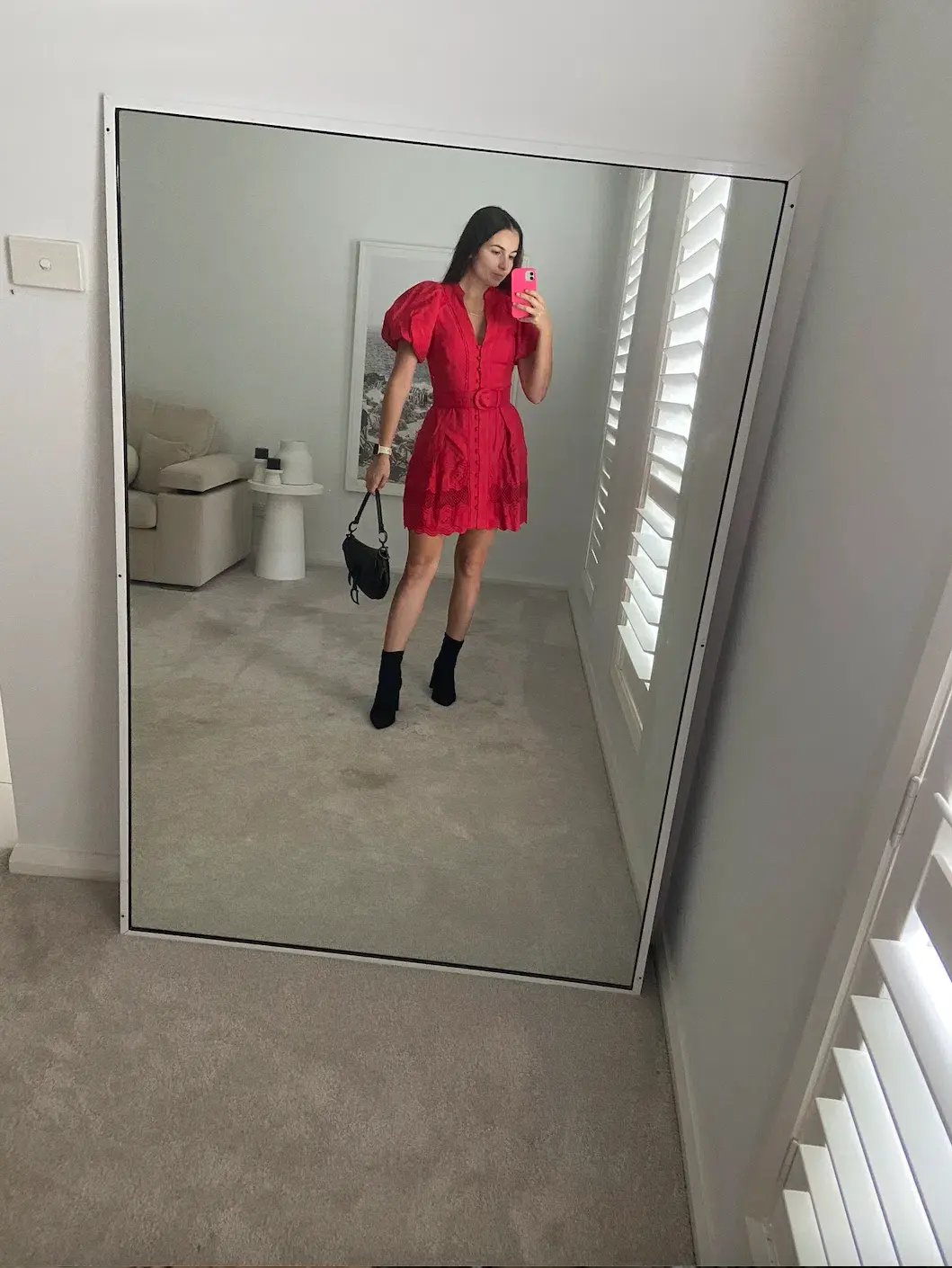 Rebecca Vallance Giovanni Mini Red Size 8 photo 3