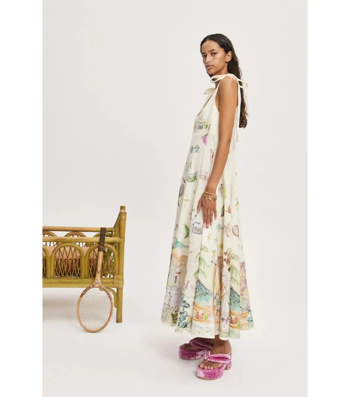 Alemais Anouk Ballet Sundress Print Size AU 10 photo 2