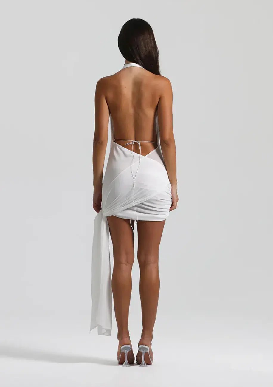 Natalie Rolt Anastasia Mini White Size 12 photo 3