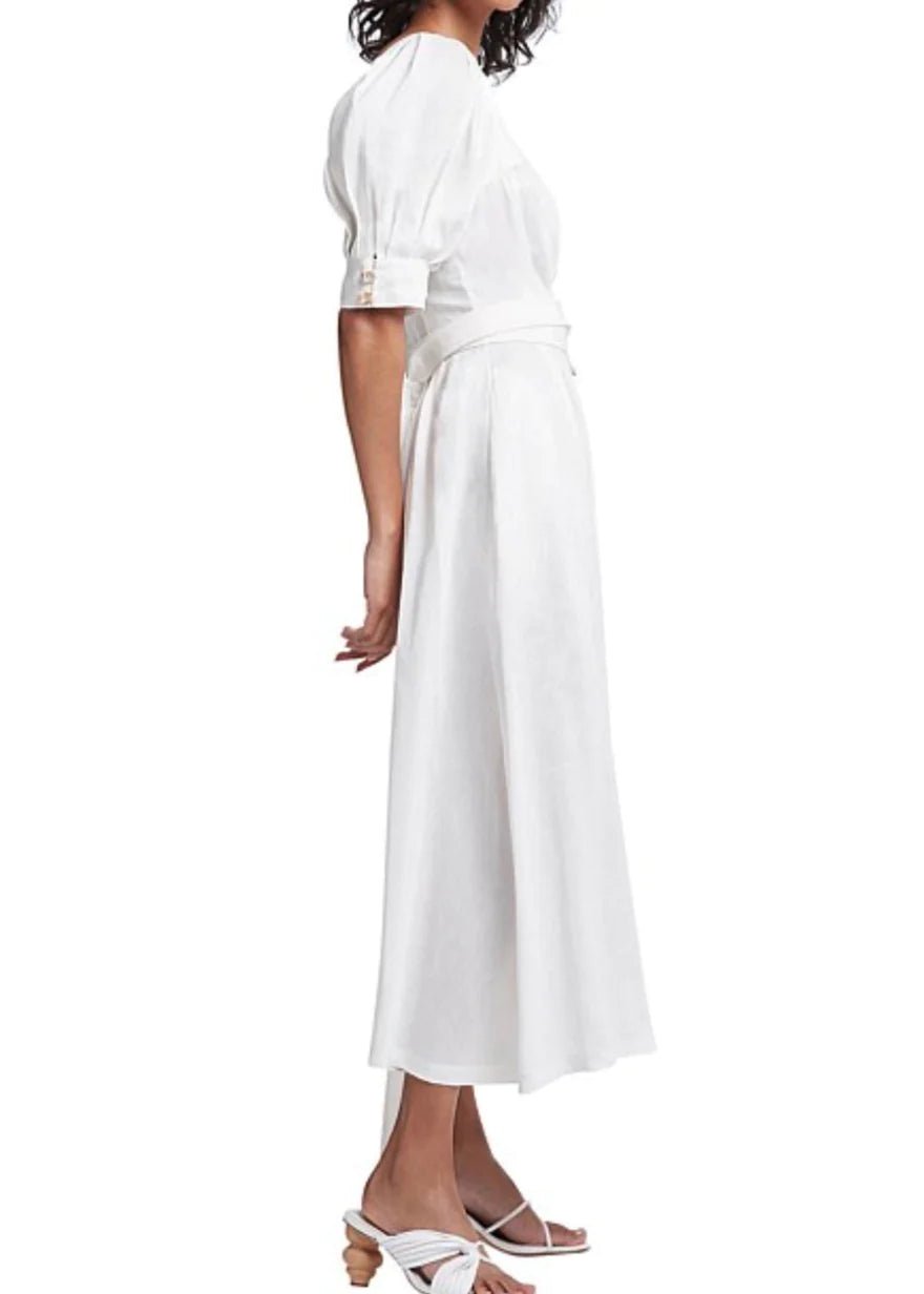 Aje Aspect Silk Midi Dress photo 3