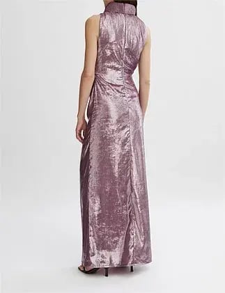 Willow Nara Maxi Dress Lilac Size AU 8 photo 5