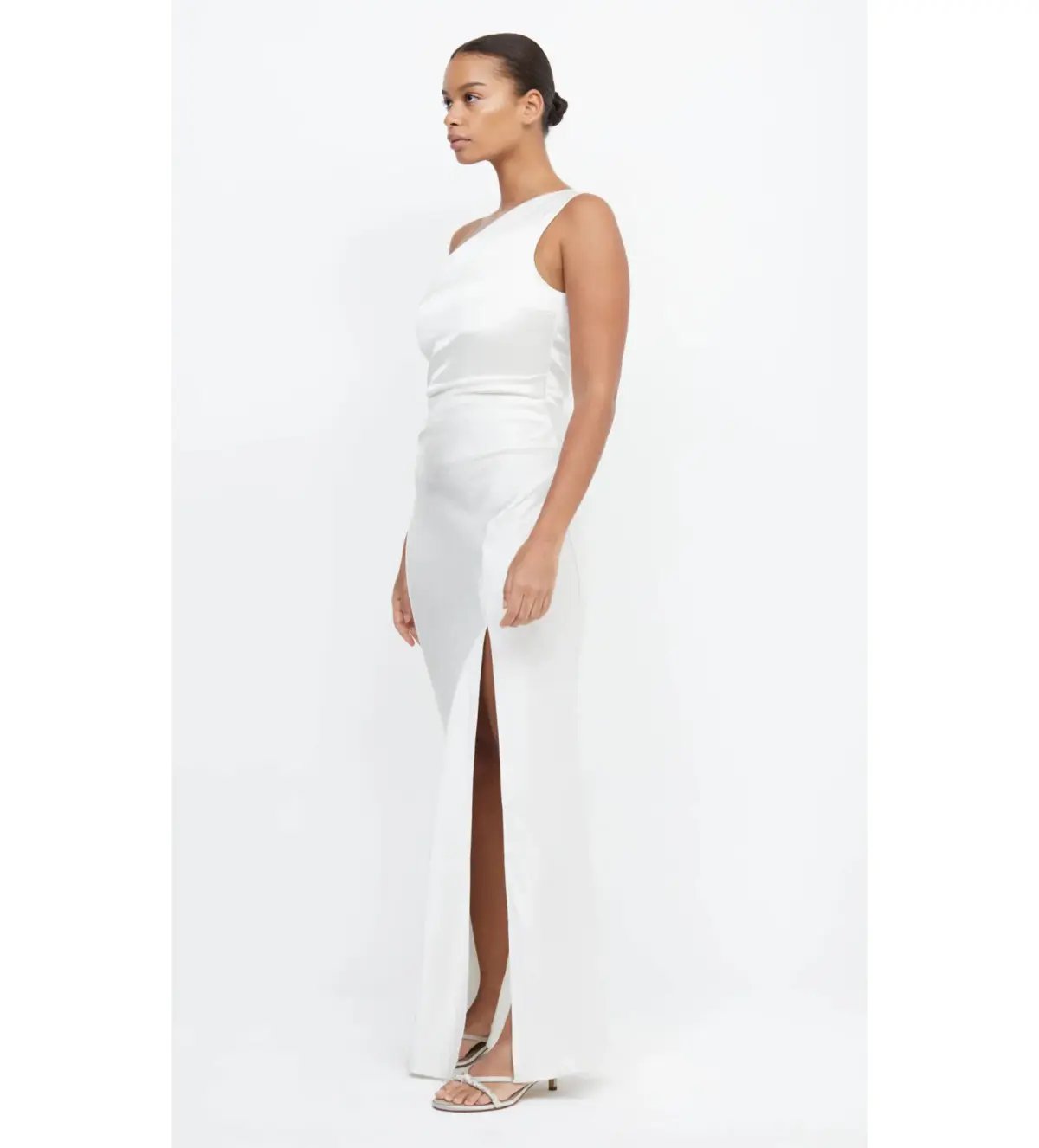 Bec & Bridge The Dreamer Asym Maxi Dress in Ivory Size 12 photo 3
