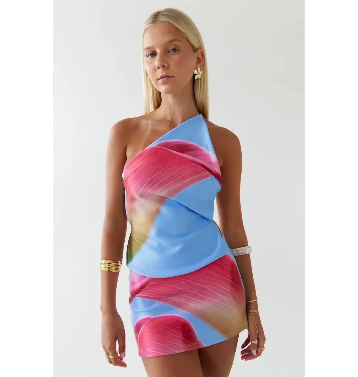 HNTR the label Sam Top and Skirt Set in Calla Size S / AU 8 photo 2