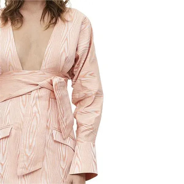 Manning Cartell Mini Mode Wrap Top and Mini Skirt Set Pink Size 8 photo 3