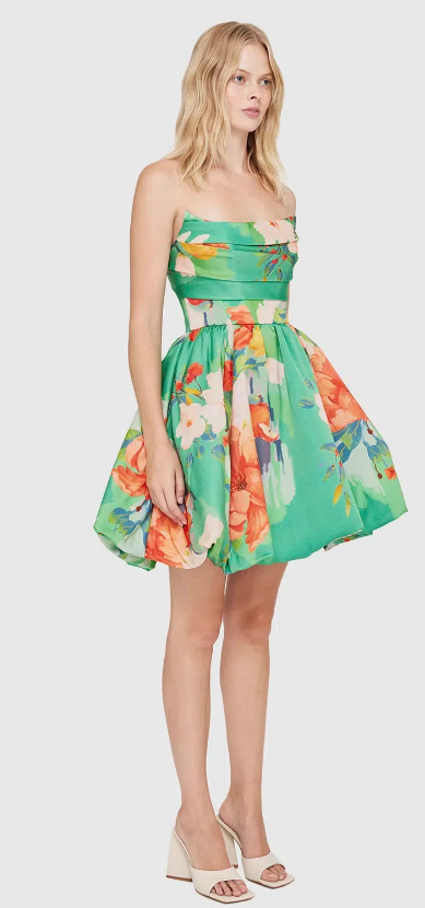 Florescence Bustier Bubble Mini Dress Leo Lin photo 3