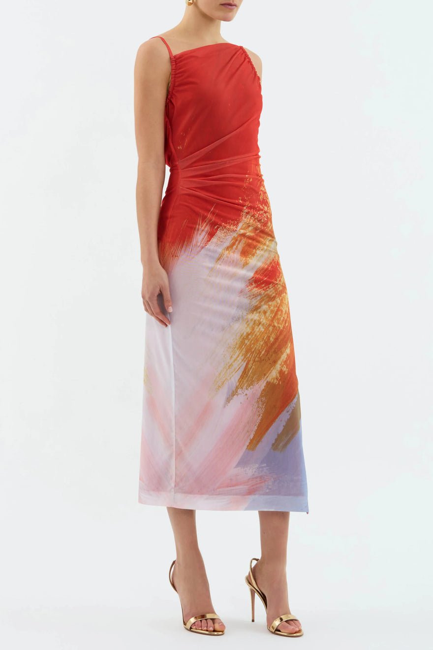 Rebecca Vallance Frida Strap Midi Dress photo 4