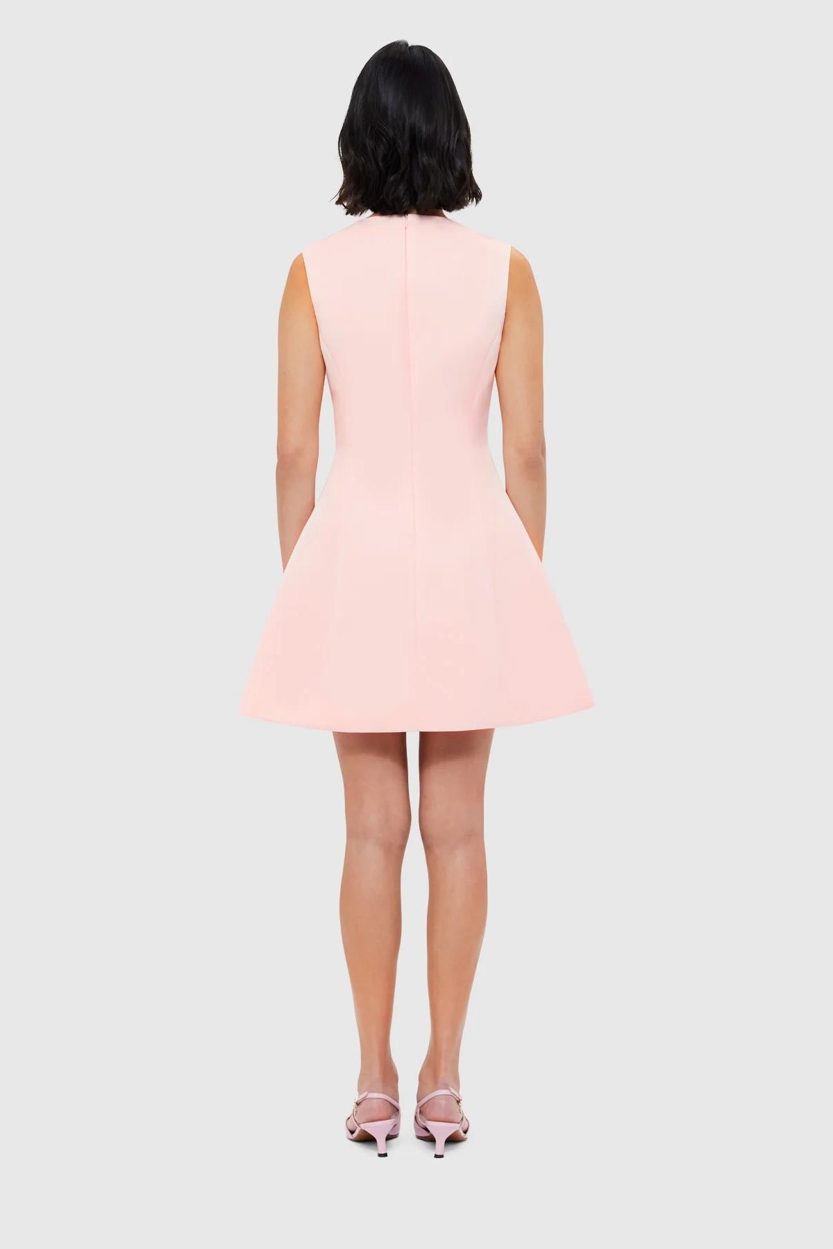 LEO LIN CHLOE SLEEVELESS MINI DRESS - SOFT PINK photo 11