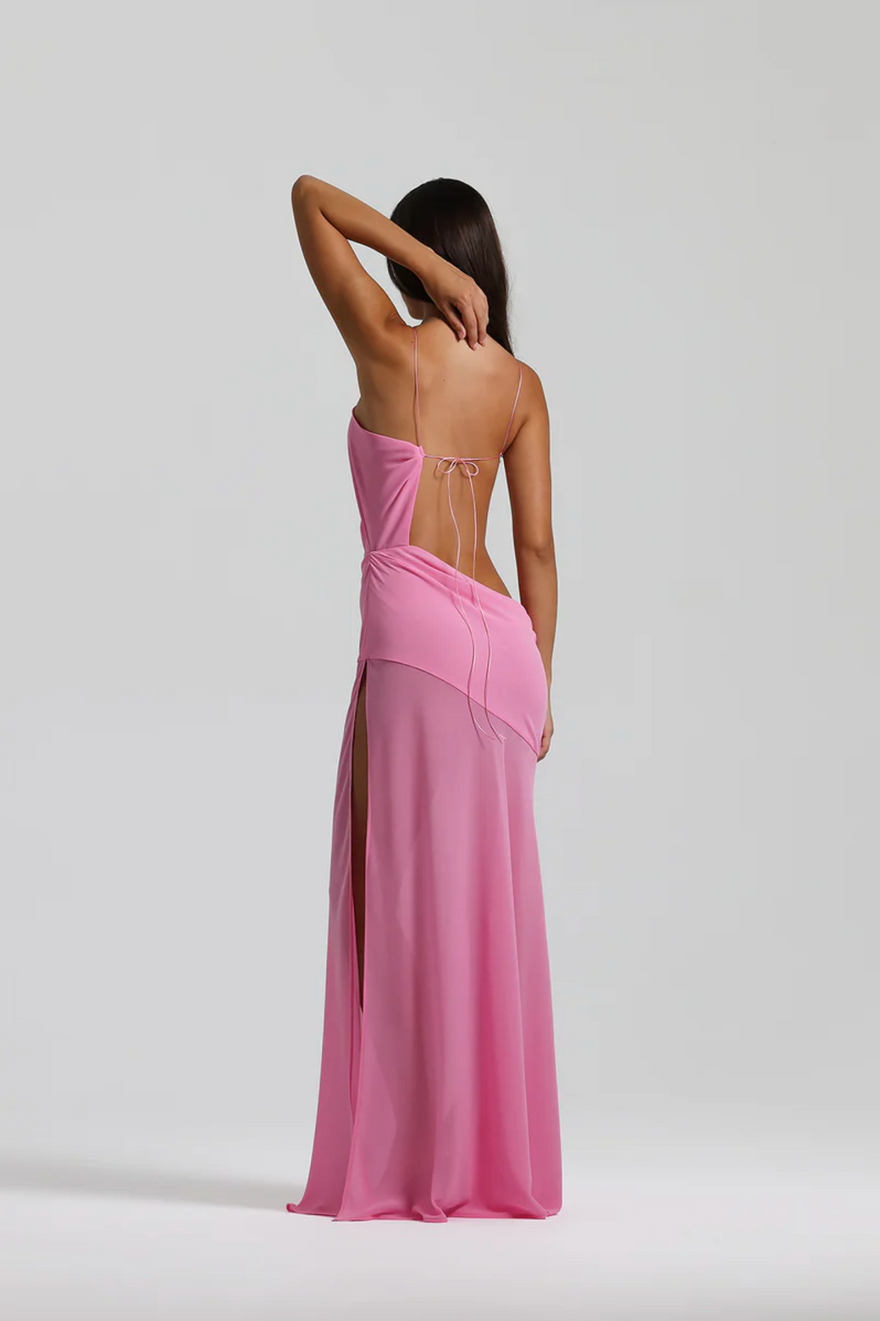Natalie Rolt Dahlia Gown - Candy Pink photo 3